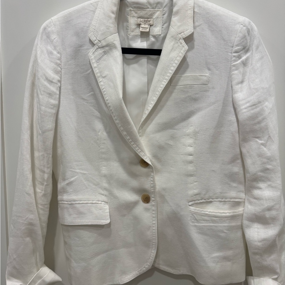 White Blazer by J Crew
